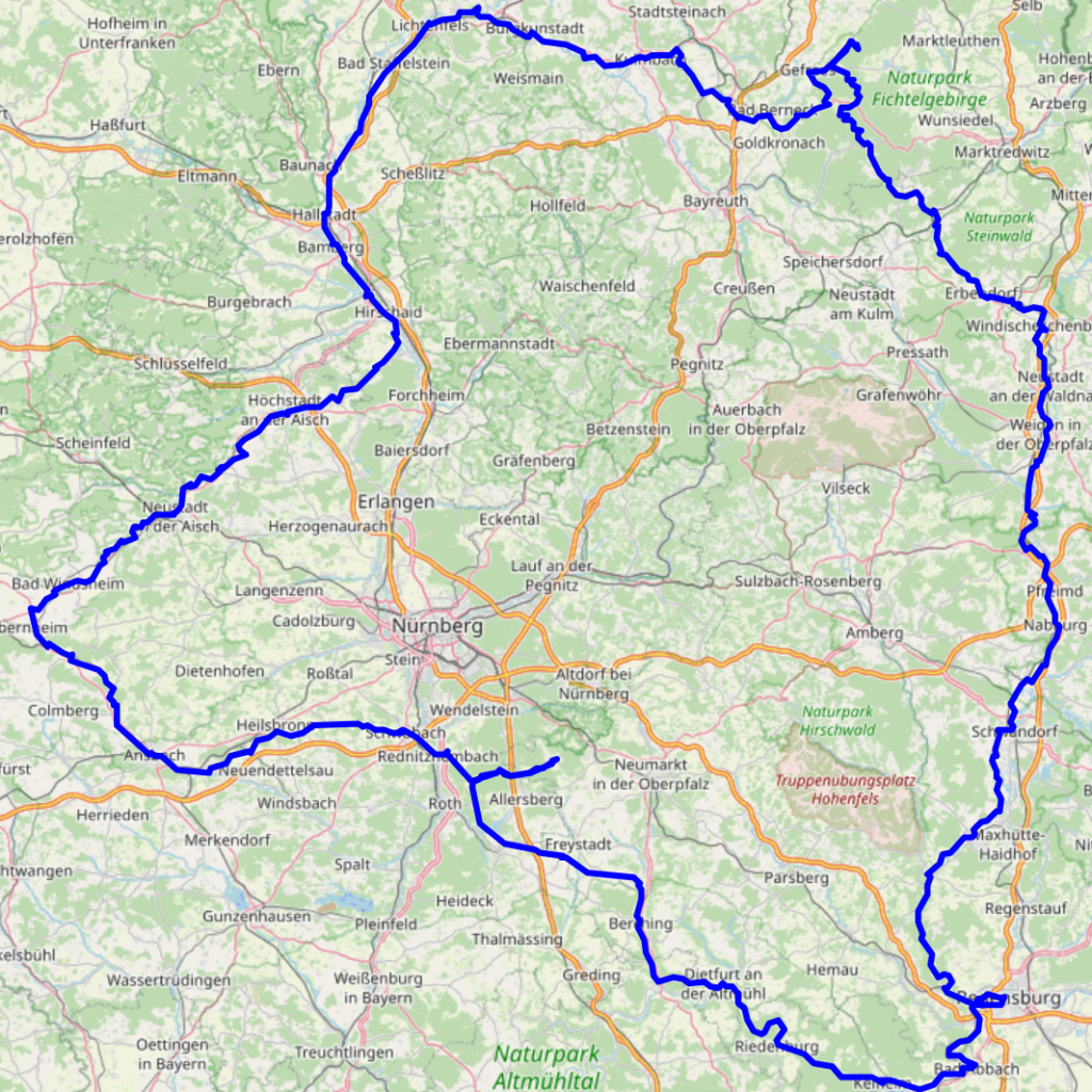 Route der Fränkischen Quellentour 2026